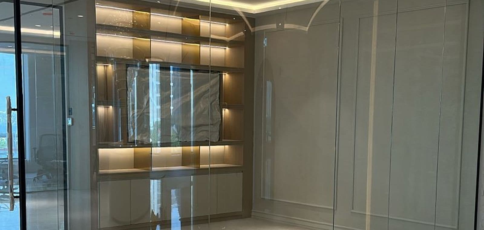 Glass and aluminium project by Pillarstone in Sharjah
